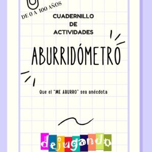 Aburridometro es un cuadernillo de actividades